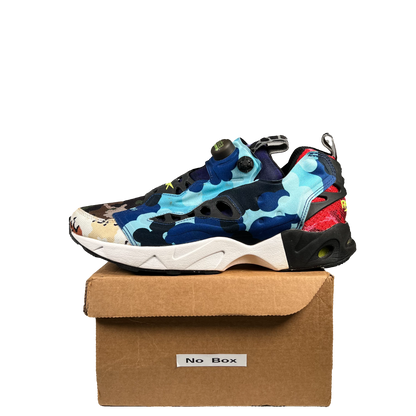 Reeboix InstaPump Fury Road CC Black Solar Yellow (2017) Size 10 USED s20998