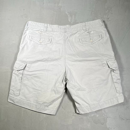 Polo Ralph Lauren White Cargo Shorts Size 42 USED USED v20256