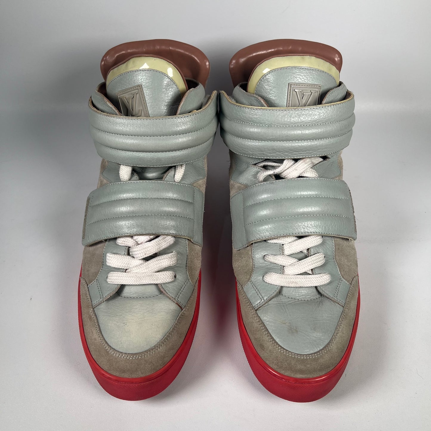 Louis Vuitton Kanye West Jaspers Patchwork Zen Pink Size 10.5LV/11.5 USED s14062