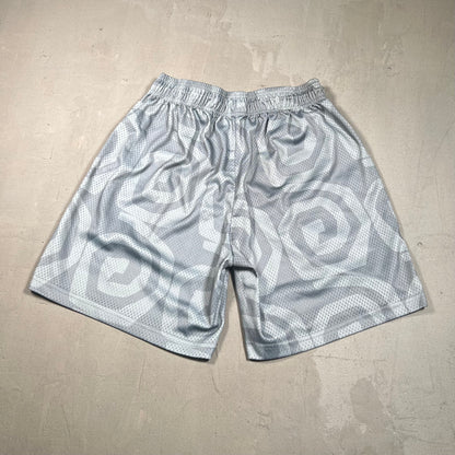 Eric Emanuel x Interscope Records EE Basic/Core Short Grey Size XL USED x17463