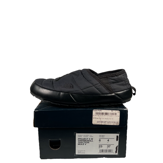 North Face x KAWS Thermoball Traction Mule Black (2022) Size 4.5M/6W USED s19043