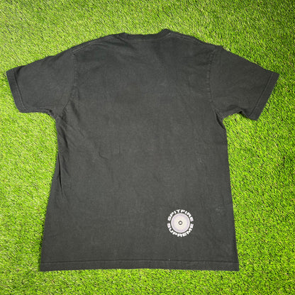 Supreme Spitfire Spinning Logo Black Tee Size Medium USED x14403