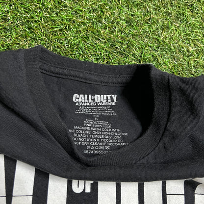 Call of Duty Advanced Warfare Black Tee Size Small USED v16424