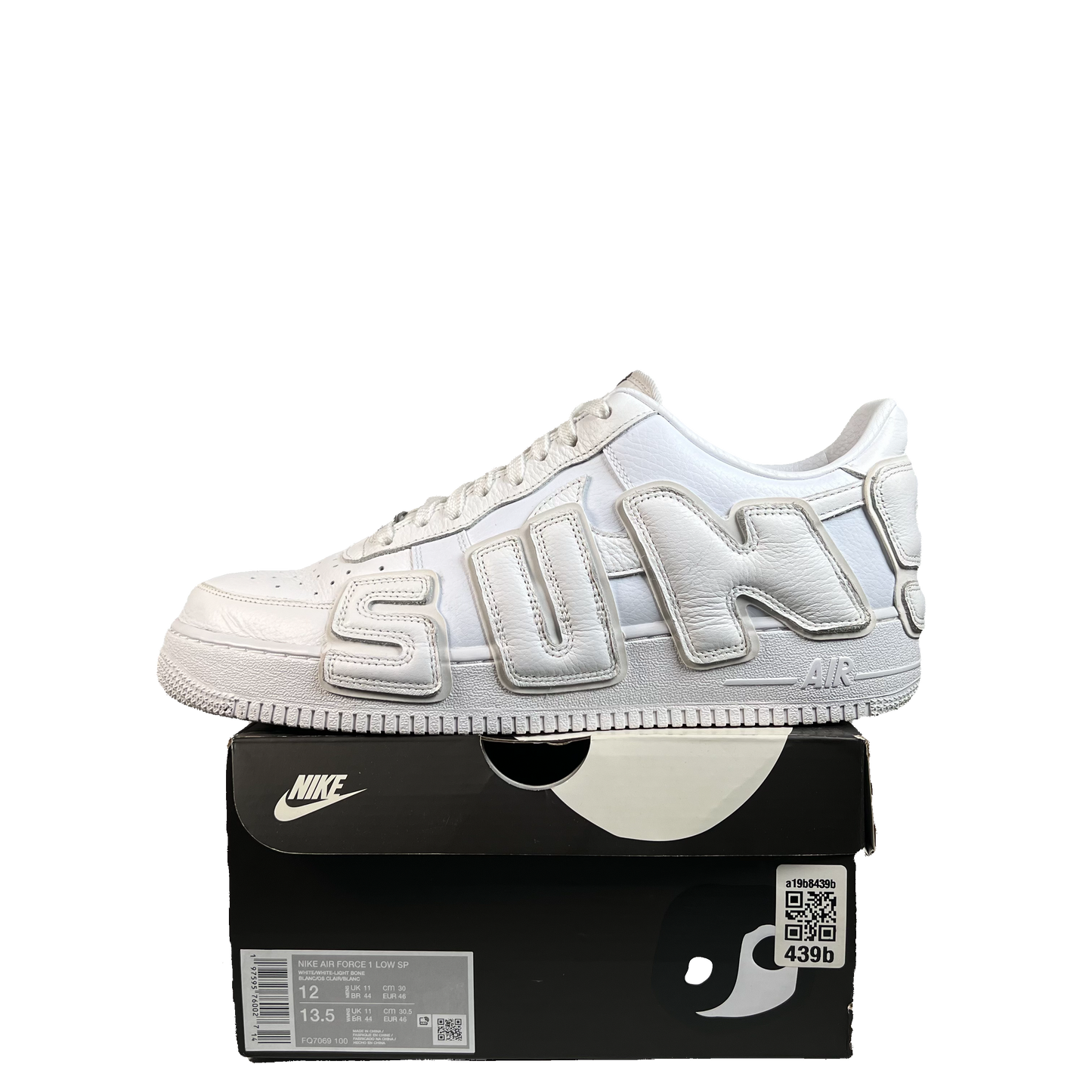 Nike CPFM Air Force 1 White (2024) Size 12 USED s21694