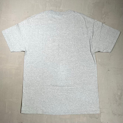Supreme Justin Pierce Skating Grey Tee (2003) Size Large USED x18544