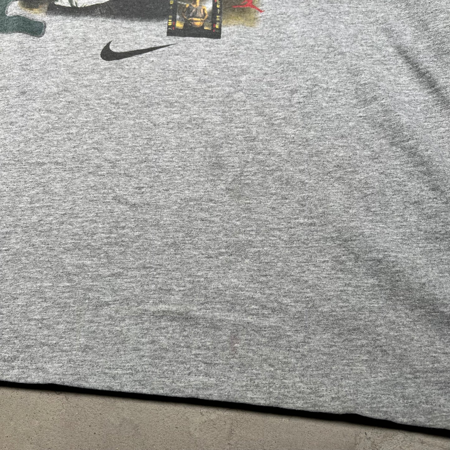 1996 Nike Jordan Film Reel Grey Tee Size XL USED v17279