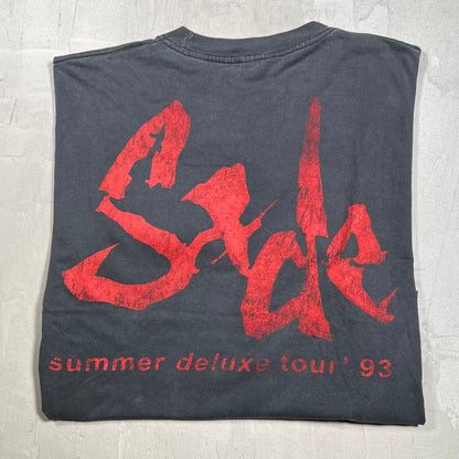 Sade "Love Deluxe" Washed Black Modern Boot Tee Size XL USED