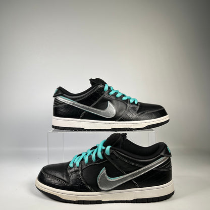 Nike SB Dunk Low Diamond Supply Co Black Diamond (2018) Size 9.5 USED s20425