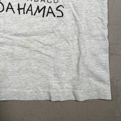 1990's Bahamas Beavis and Butt Head Grey Tee Size Medium USED v19529