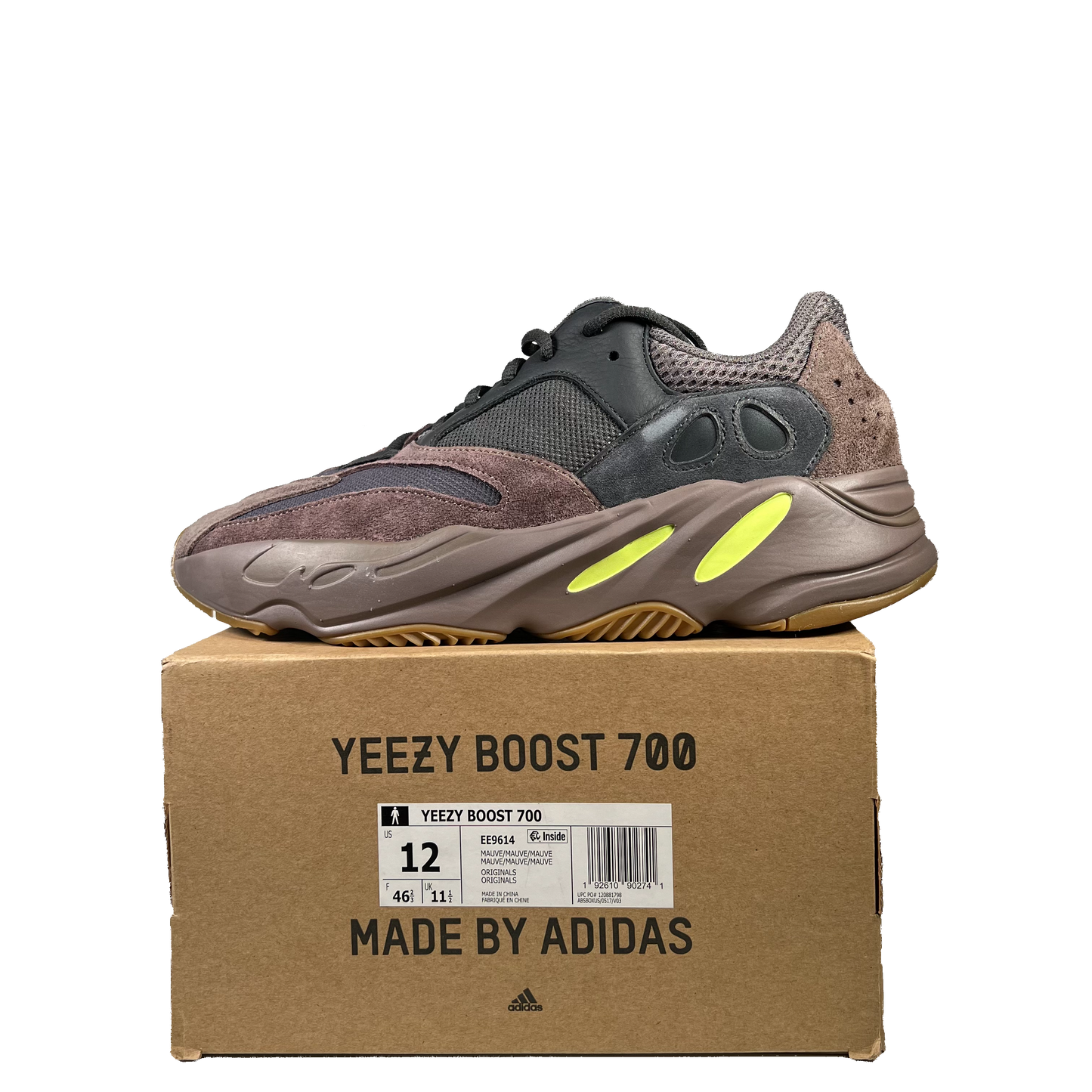 Yeezy 700 Mauve (2018) Size 12 NEW s20953