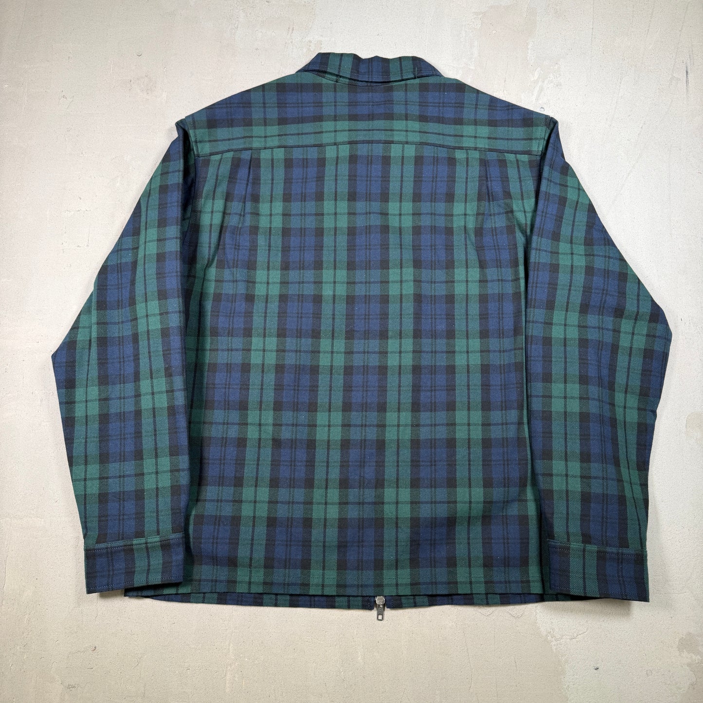 CPFM Check Zip Green Work Jacket Size 4 (XL) USED x16997