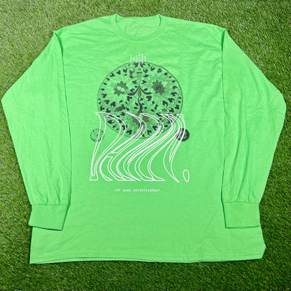 Kendrick Lamar Dam 2017 Green Tour Tee Size XL USED x14530