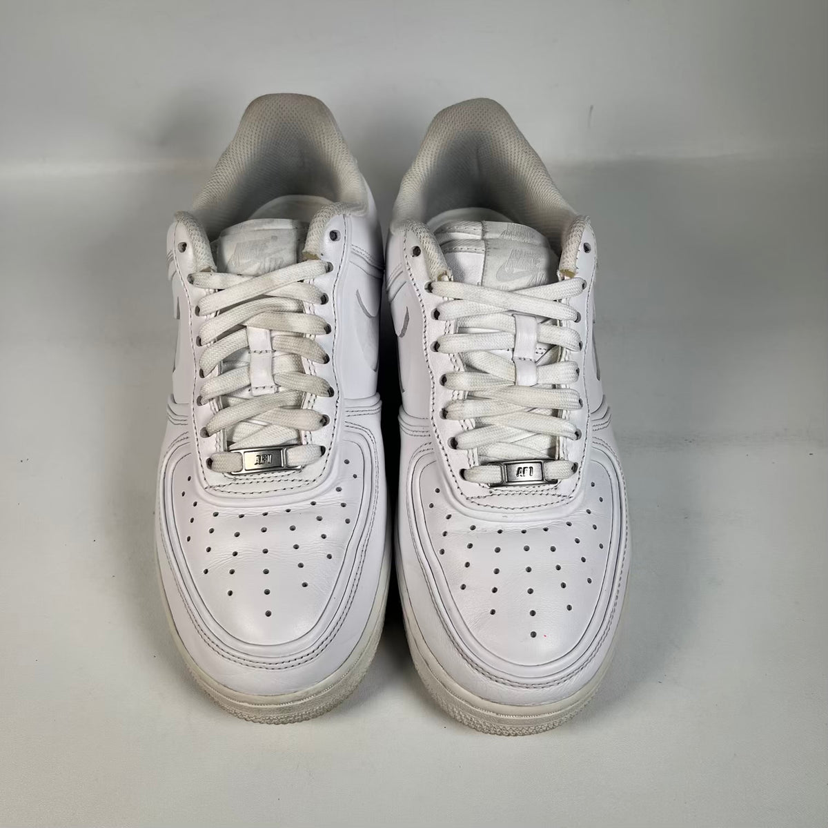 Nike Air Force One Low John Elliott White (2018) Size 9 USED s23562