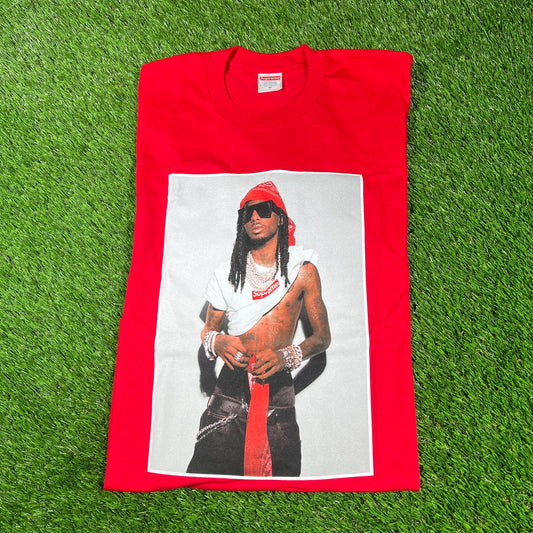 Supreme Playboi Carti Red Tee Size XL NEW x14456