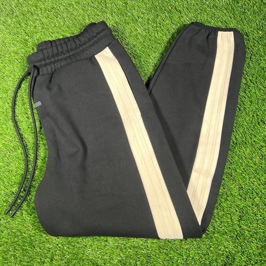 Fear Of God Athletics Black/Cream Stripe Sweatpants Size Large NEW x14811