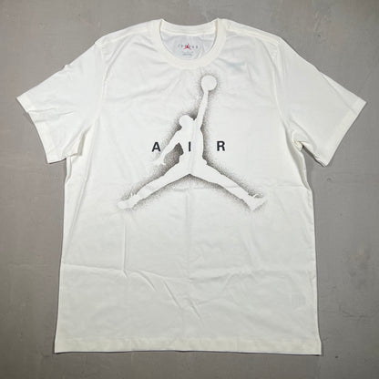 Jordan Jumpan "Air" White Tee Size XL NEW x17339