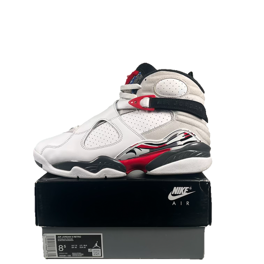 Jordan 8 White True Red (2025) Size 8.5 USED s23773