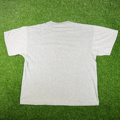 Y2K Coors Light Grey Silver Bullet Tee Size XL USED v17275