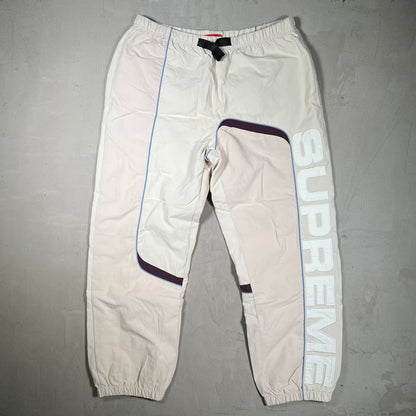 Supreme S Paneled Belted Track Pant Dusty Pink (2021) Size Large USED x18387