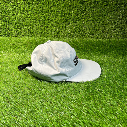Supreme New York 2 Tone Nylon 6 Panel Hat Light Blue (2018) USED x16908