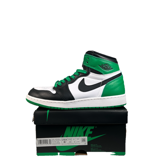 Jordan 1 High Lucky Green (2023) Size 6.5y USED s22592