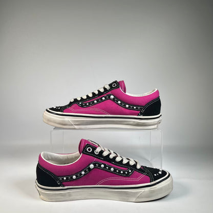 Vans Old Skool 36 Pearlized Pack Pink Black (2025) Size 8.5 USED s23557