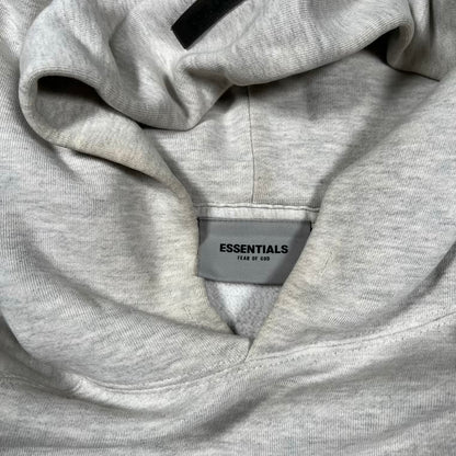 Fear of God FOG Esentials Grey Pullover Hoodie Size Medium USED x18672