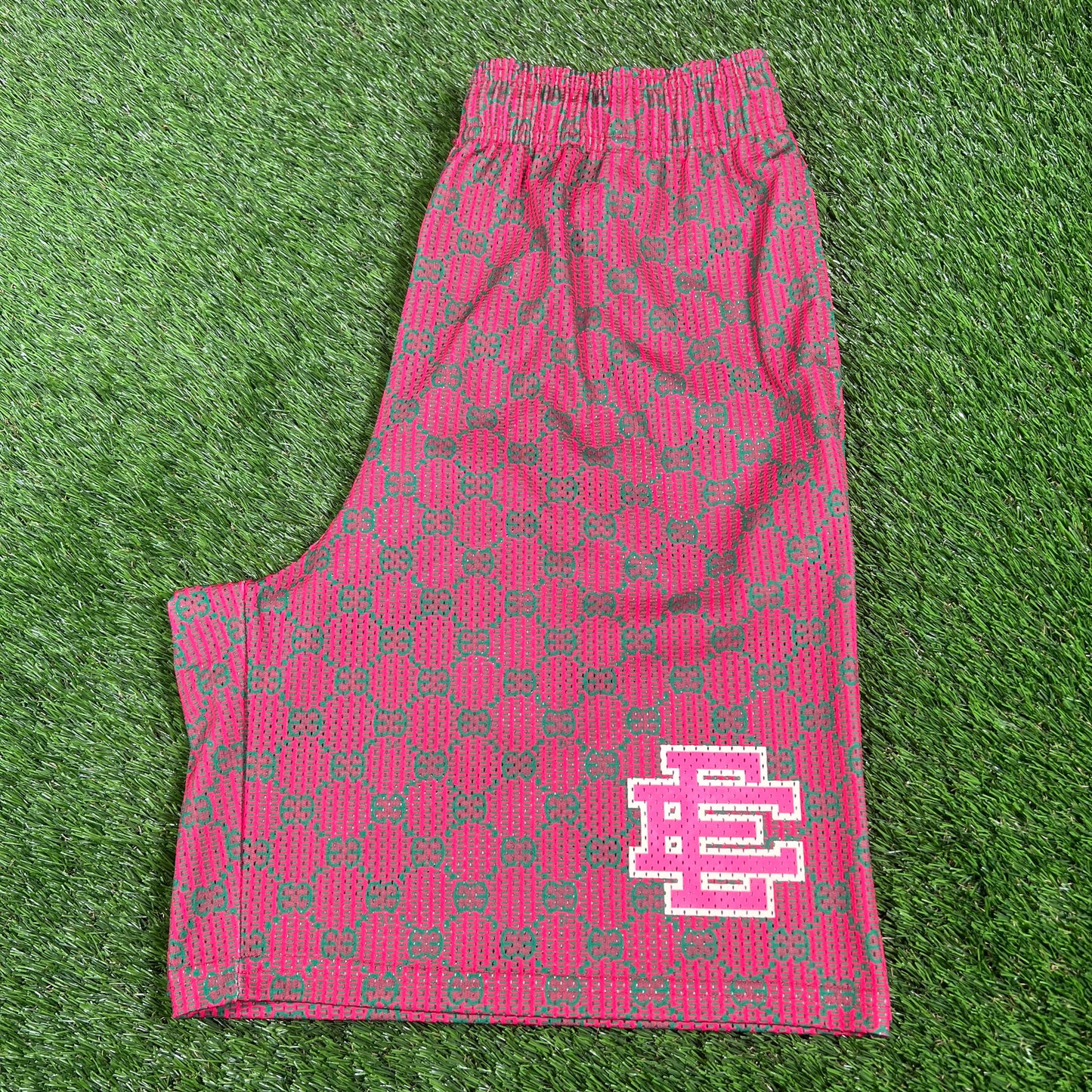 Eric Emanuel Gucci Print Shorts Size XXL USED x14822