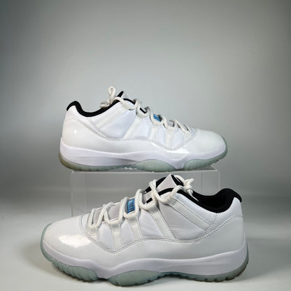 Jordan 11 Low Legend Blue (2021) Size 10.5 USED s22326