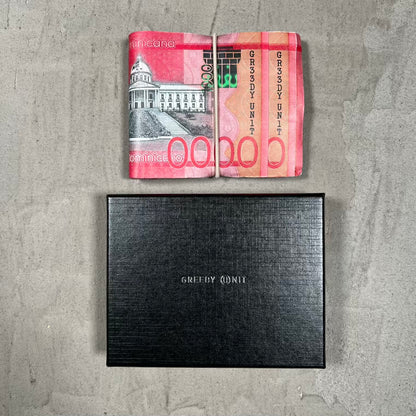 Greedy Unit Red Pesos Wallet NEW x18637