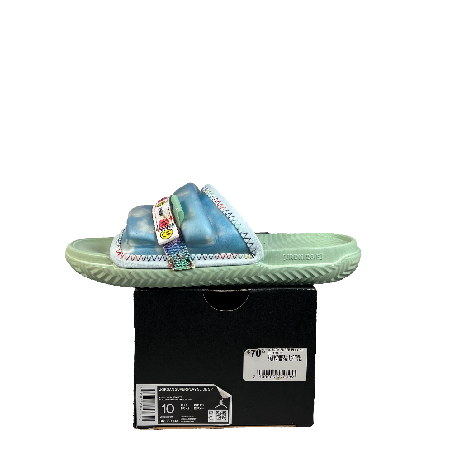 Jordan Super Play Slide J Balvin (2022) Size 10 NEW s22229