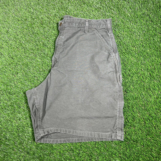 Carhartt Olive Green Shorts Size 36 USED v16898