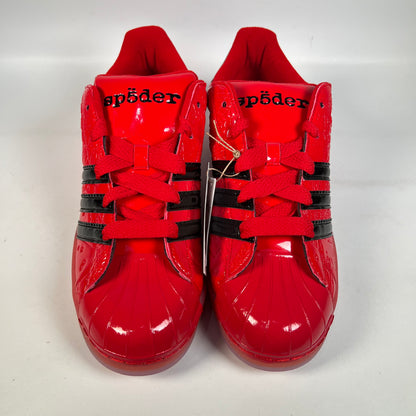 Adidas Superstar Sp5der Red Black (2026) Size 11.5 USED S21550