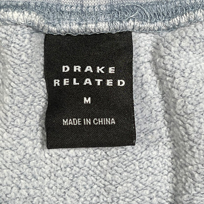 Drake Related Light Blue Sweatpants Size Medium USED x14309
