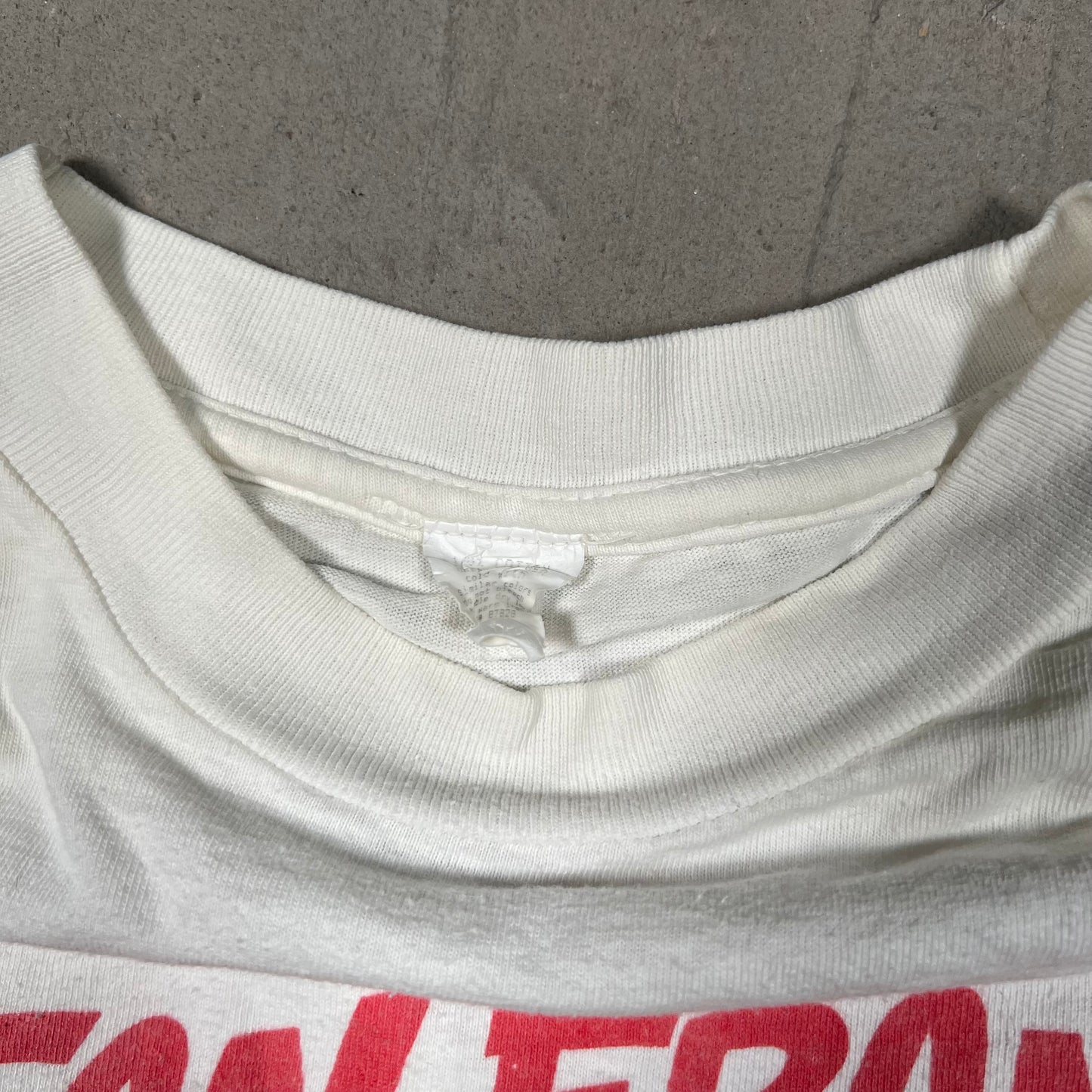 1990s San Francisco 49ers Looney Tunes Football White Tee Size XL USED v19270