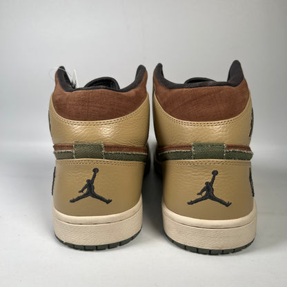 Jordan 1 Mid Armed Forces (2008) Size 10.5 USED s1086