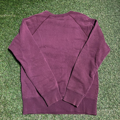 Hysteric Glamour Hot Wheels Logo Burgandy Crewneck Size Medium USED x13923
