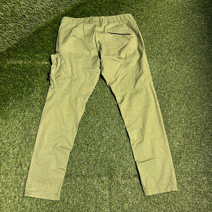 Stone Island Green Cargo Pants Size 34 USED x14057
