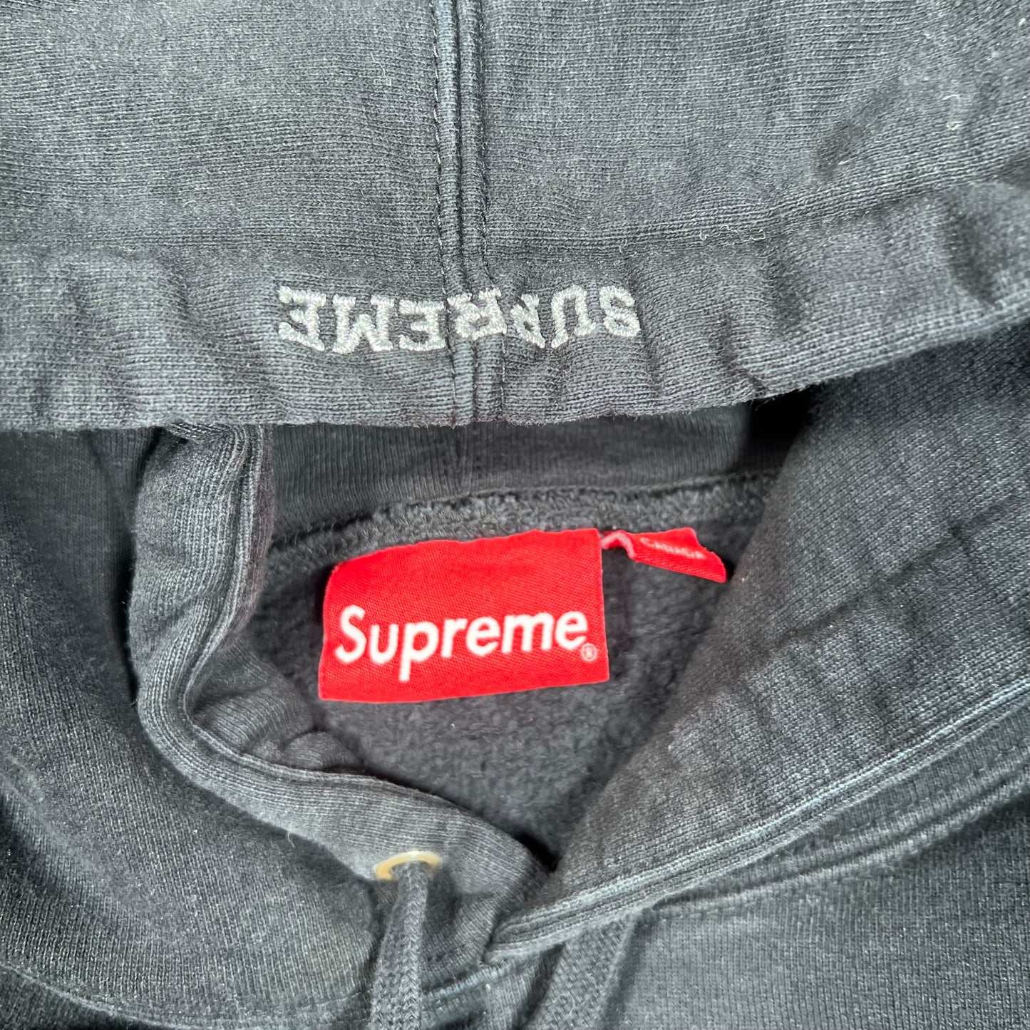 Supreme Eyes Black Hoodie (2021) Size Medium USED x16845