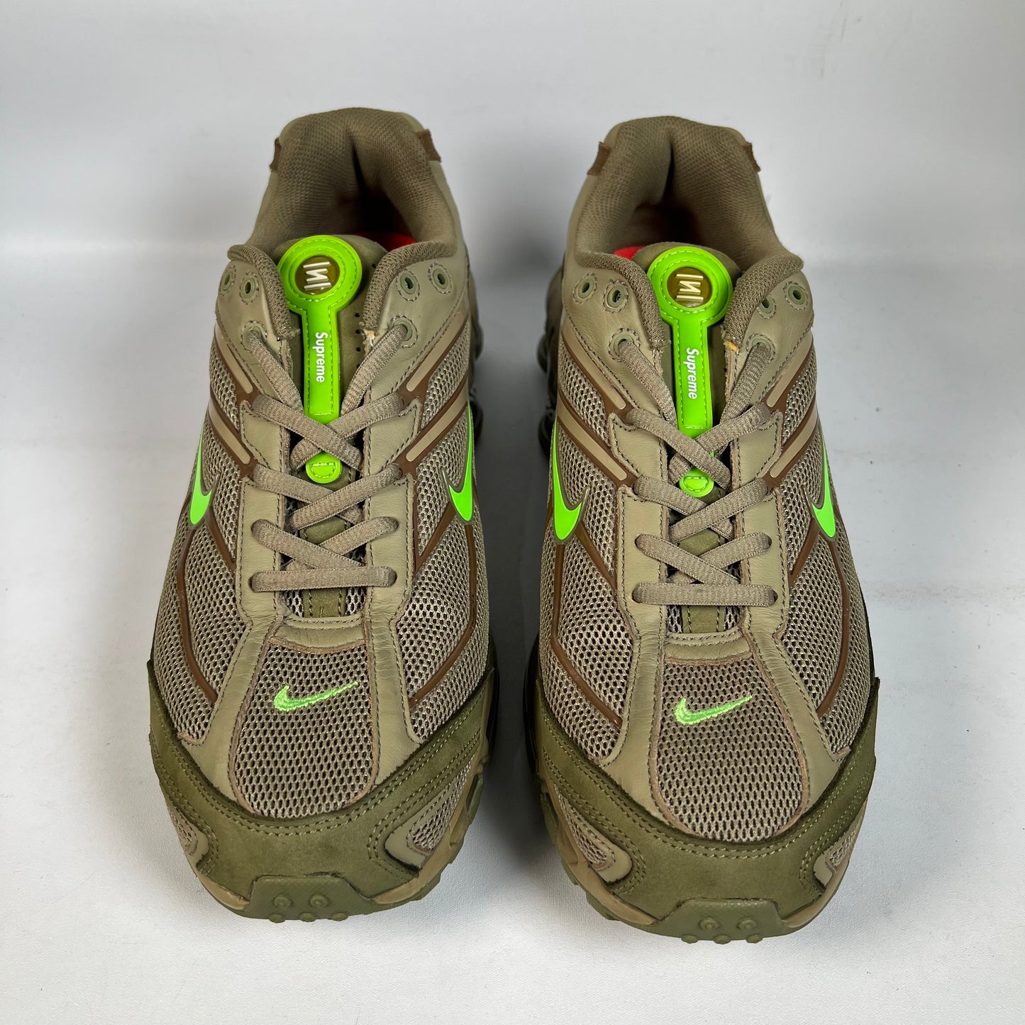 Nike Shox Ride 2 Supreme Olive (2022) Size 10 USED s21390