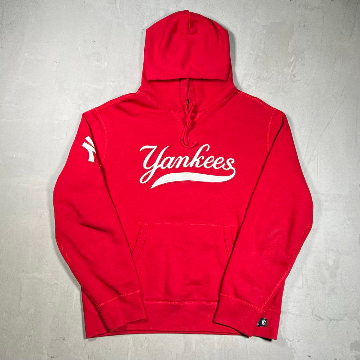 Polo Ralph Lauren Yankees Ralph Red Hoodie (2021) Size Medium USED x18975