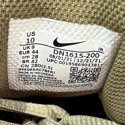 Nike Shox Ride 2 Supreme Olive (2022) Size 10 USED s21390
