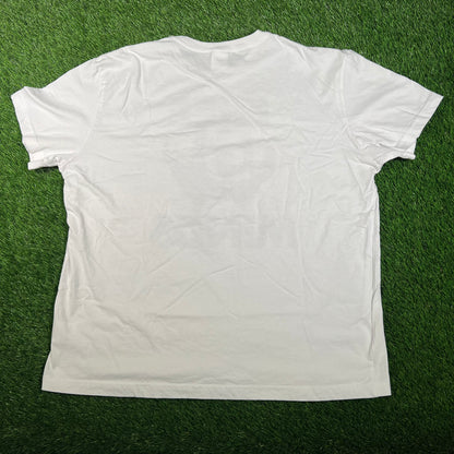OVO White "Free Minds" Tee Size XL USED x15564