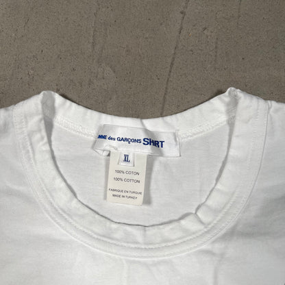 Commes des Garcons KAWS White Tee Size XL USED x17395