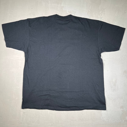Y2K New York Mets Big Logo Black Tee Size XXL NEW v19068
