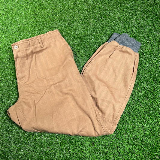 Kith Brown Khaki Joggers Size 32 USED x16032
