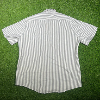 1986 Mcdonald Stripped Shirt Size XL USED v17427