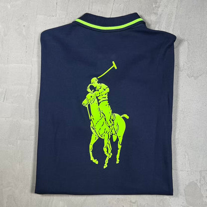 Polo Ralph Lauren US Open 2011 Navy Polo Size Large USED v20221