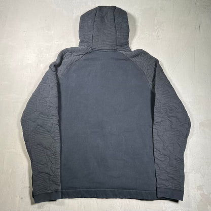 Nike Tech Patched Sleeve Black Zip Up Hoodie Size 3XL USED v20249