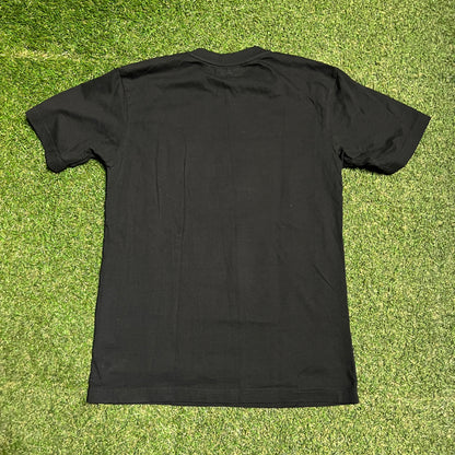 Chinatown Market Bear Painting Black Tee Size Small USED v16365